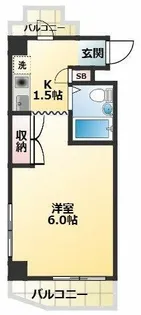 グランシャリオ【6階】の間取り