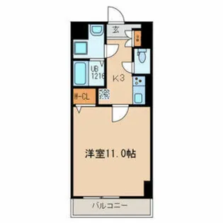 プランドールII【2階】の間取り