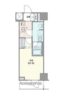 クレヴィスタ桜木町【11階】の間取り