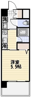 ロイヤルタワー学園の杜【8階】の間取り