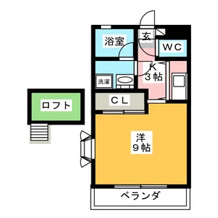 エクセルVI【2階】の間取り