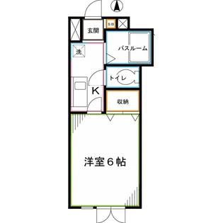 アットイース【2階】の間取り