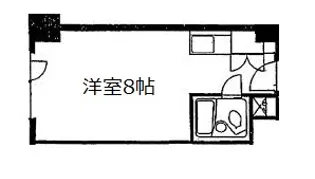 全国ビルニューオリンピア【3階】の間取り