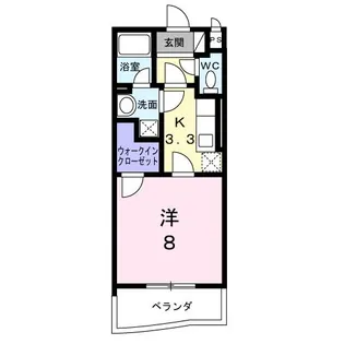 フェリシタージ【1階】の間取り