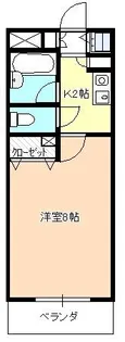 ソナーレ所沢【4階】の間取り