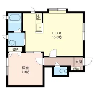 F・BUNGO【1階】の間取り