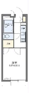 レオパレスエーデルハイム【1階】の間取り
