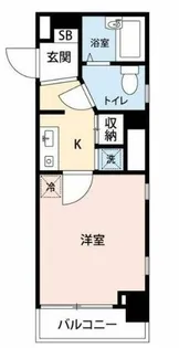 マイナビSTAY横浜反町【5階】の間取り