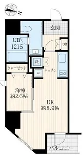 イデアル神楽坂【2階】の間取り