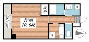 MRR宇都宮【7階】の間取り