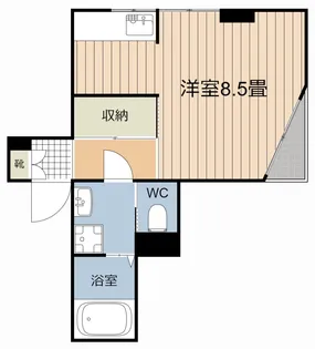 サンロード大内田【2階】の間取り