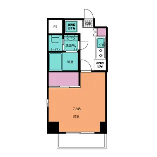 RESIDENCE RAMIA【4階】の間取り