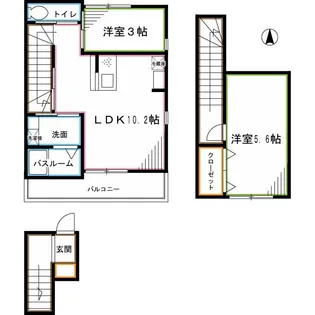 フェリオ井草IIの間取り