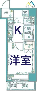 ヴェルト横浜ブライトコート【6階】の間取り