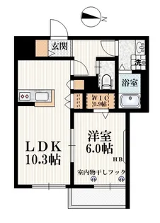 モンパレット【2階】の間取り