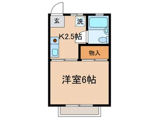 ロイヤルハイツ【1階】の間取り