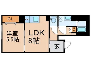 シプレ新宿中落合【4階】の間取り