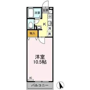 ハイツ田中II【2階】の間取り