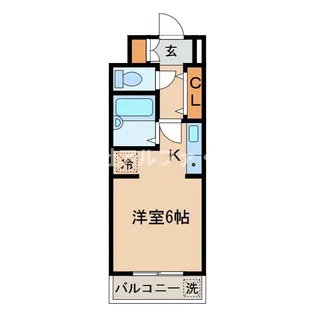 アムールコウキ【3階】の間取り