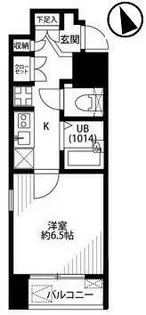 プレール・ドゥーク東京ベイ【7階】の間取り