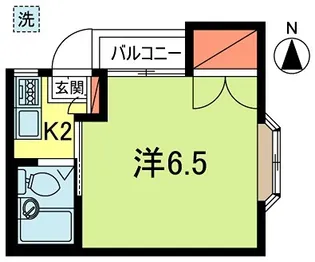 サンハイム八幡山【2階】の間取り