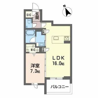 IHATOV (イーハトーブ)【3階】の間取り