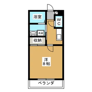 ルミエールI【2階】の間取り