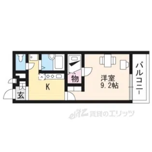 レオパレスエヌリバー【2階】の間取り