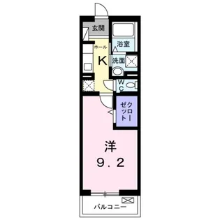 サラーム【3階】の間取り