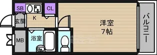 イズミパート10【3階】の間取り