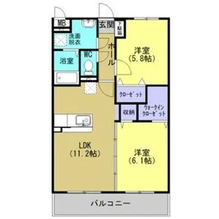 Y&Mプログレス【2階】の間取り