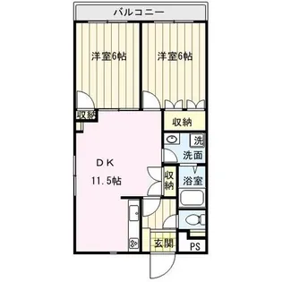PureDream(ピュアドリーム)【1階】の間取り