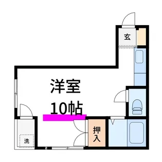 ニスモ田端新町【3階】の間取り