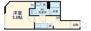 カインドネス相模原【1階】の間取り