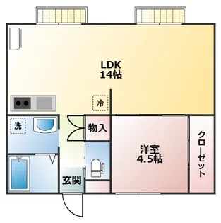 Pure Air Living【1階】の間取り