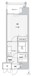 サヴォイフェアリー・パーク【10階】の間取り