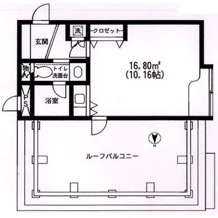 原宿東急アパートメント【4階】の間取り