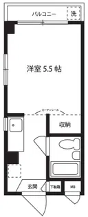 メグミハイム【2階】の間取り