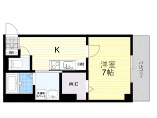 メゾンならまち【2階】の間取り