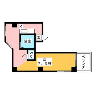 MKファーストビル【4階】の間取り