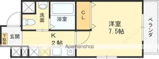 ヒルズR&A【8階】の間取り