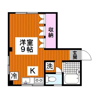 東京都目黒区目黒2【マンション】の間取り