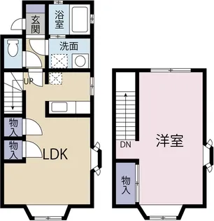 ハウス・ド・アミューズ【1階】の間取り
