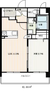 ソレイユ ロワイヤル【4階】の間取り