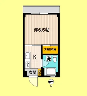 東京都中野区本町3【マンション】の間取り