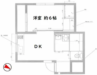 ハイツオヤケ【3階】の間取り