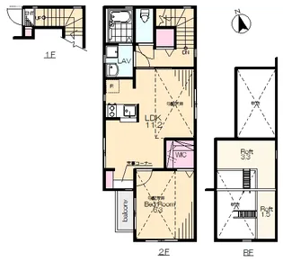 イルマーレ【2階】の間取り