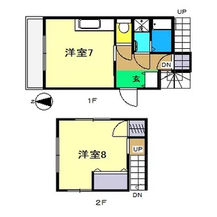 ハイツ大久保の間取り
