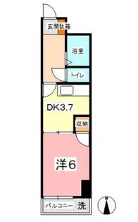 セントエルモ里庄【3階】の間取り