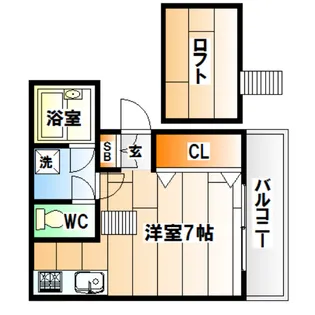 エトワール寺田【4階】の間取り
